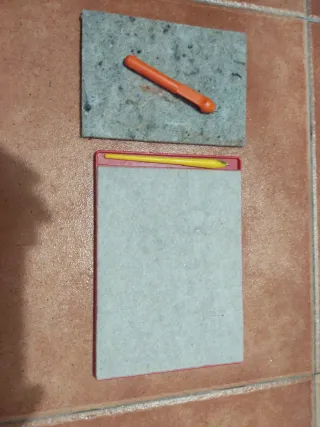 2 punzones y alfombrillas