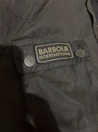 Cazadora Barbour Blackwell  Negra/verde