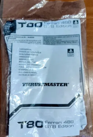 Volante Thrustmaster Ferrari 488 GTB PS4