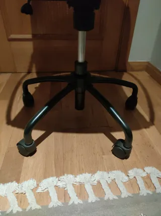 URGE Silla de oficina mimbre y metal