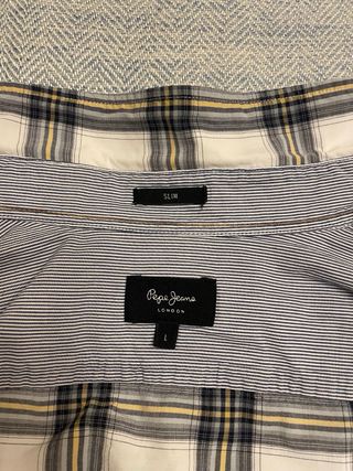 Camisa Pepe Jeans cuadros multicolor