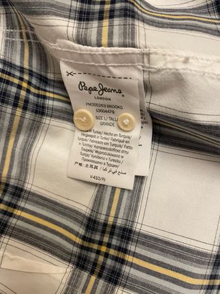 Camisa Pepe Jeans cuadros multicolor