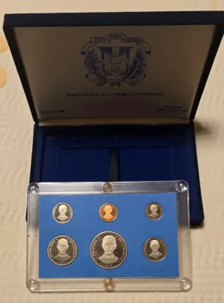 Estuche Monedas R. Dominicana Proof 1978