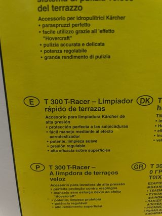 Kärcher T 300 T-Racer NUEVO – Limpiador de terraza