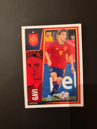 Cromo Gavi España panini