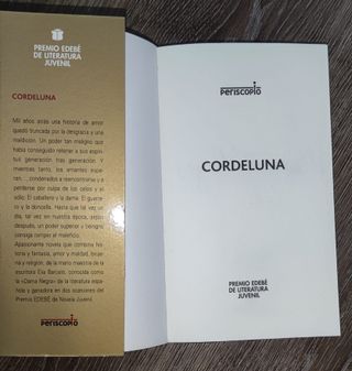 “Cordeluna”, de Elia Barceló (Editorial Edebé).