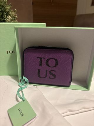Bolso Tous Morado con Cartera