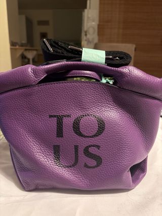 Bolso Tous Morado con Cartera