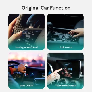Ottocast Mini Slim Wireless CarPlay Android Auto
