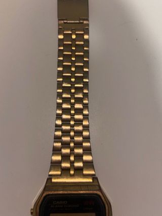 Reloj Casio Dorado Digital