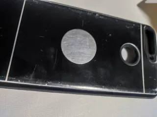 Huawei Y6 2018 Negro. Con funda