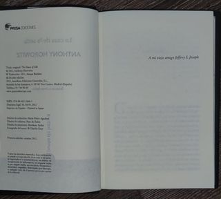 “La casa de la seda”, de Anthony Horowitz.