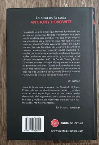 “La casa de la seda”, de Anthony Horowitz.