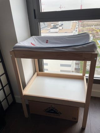 Lote Cuna 120x60 + Colchón + Cambiador