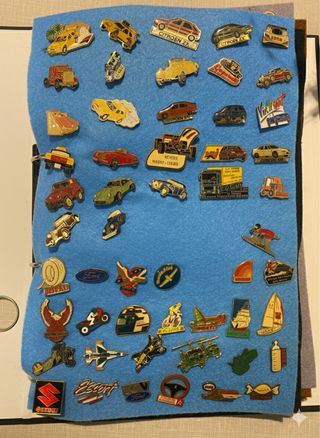 pines de coches y vehículos por unidad