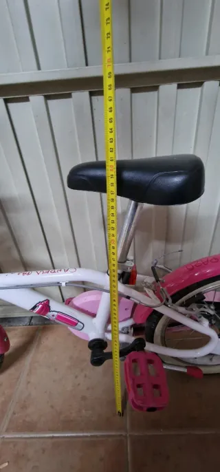 Bicicleta infantil rosa BTWIN