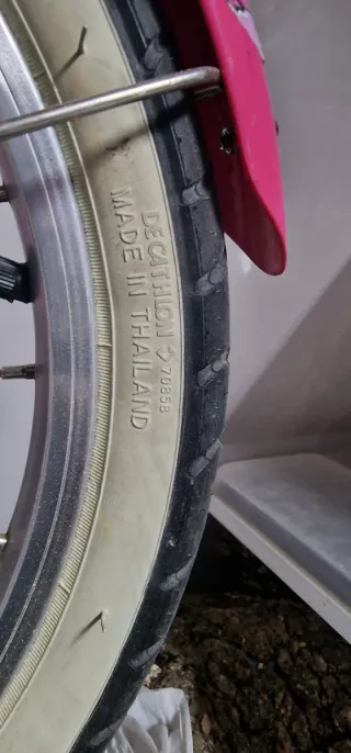 Bicicleta infantil rosa BTWIN