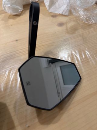 Espejos para manillar en Negro Mate. Yamaha