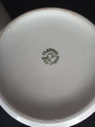 Dos Tarros Porcelana San Claudio