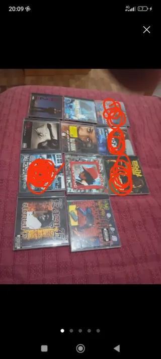 Lote CDs Rap DJ Quik, MC Eiht, Eazy-E