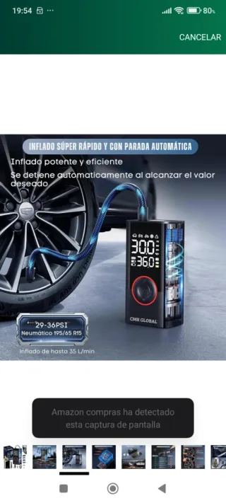 Compresor Portátil Coche Moto Nuevo