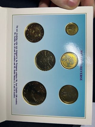 Portugal 1989 Coleção Brilhantes Escudos