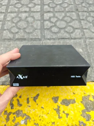 Decodificador Satélite Axas His Twin HD