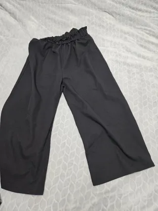 Pantalón ancho negro
