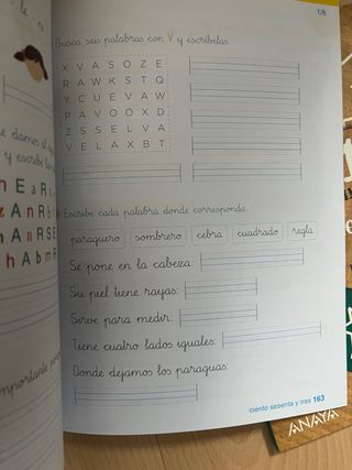 Lengua 1 Anaya Operación Mundo tres trimestres