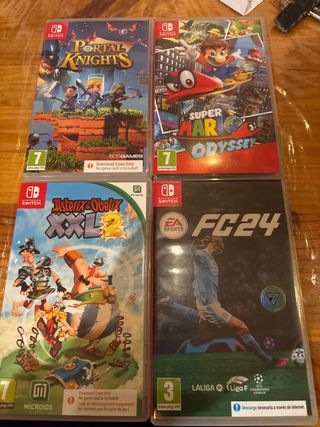 Juegos Nintendo Switch: Portal Knights, Super Mari