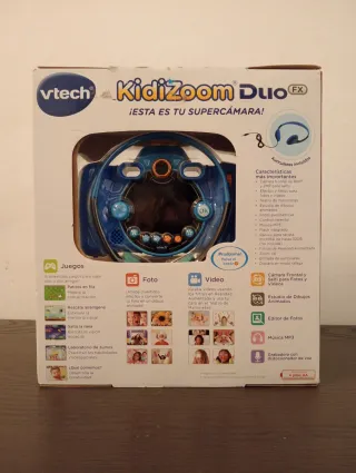 Cámara Vtech KidiZoom Duo Infantil Azul