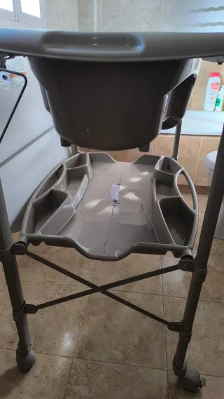 Bañera cambiador para bebé
