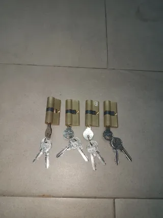 Bombines Cerradura Puertas + 3 Llaves