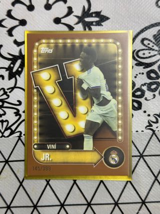 Carta Topps Vinicius Jr. /399 Real Madrid