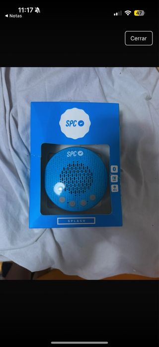 Altavoz acuático SPC Splash azul