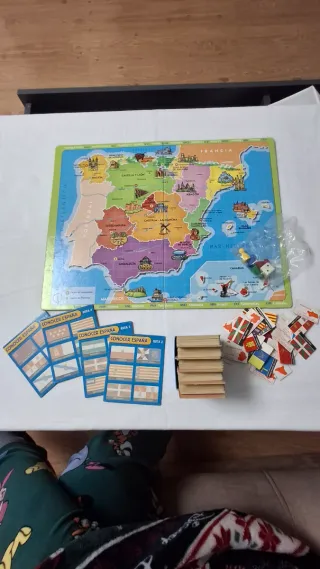 Juego de mesa Conocer España Educa
