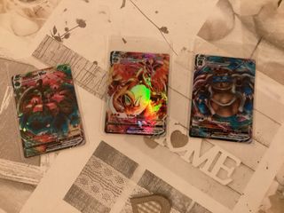 Lote Cartas Pokémon GX, Vmax, EX y V