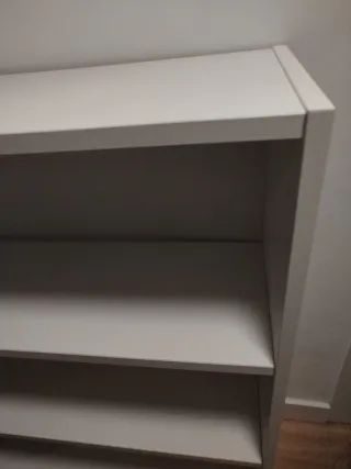 BILLY Librería, blanco, 80x28x106 cm