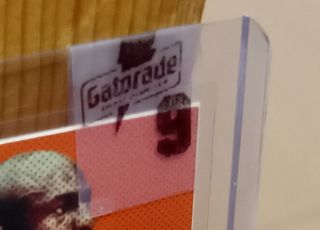 CROMO CARD TARJETA MICHAEL JORDAN GATORADE 1992 R1