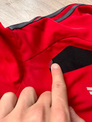 Chaqueta Deportiva Adidas Roja Talla S/M