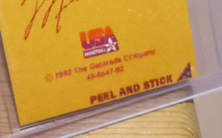 CROMO CARD TARJETA MICHAEL JORDAN GATORADE 1992 R2