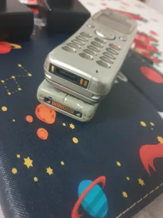 Pack 2 Teléfonos Panasonic Plata