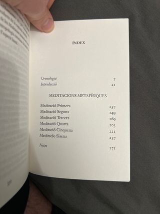 Meditacions metafísiques R.Descartes