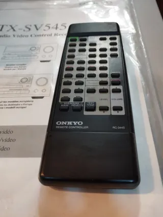 Amplificador Onkyo Vintage Negro