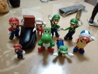 Lote Figuras Mario Bross Videojuego