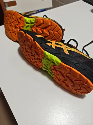 Zapatillas Adidas Niño Negro Naranja