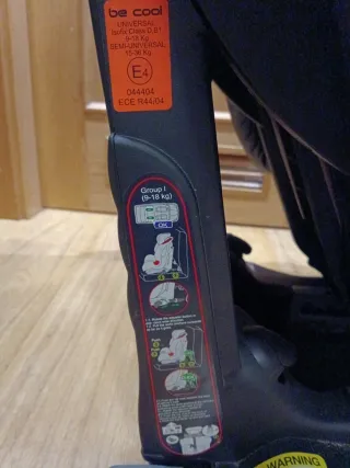 Silla coche Be Cool Isofix