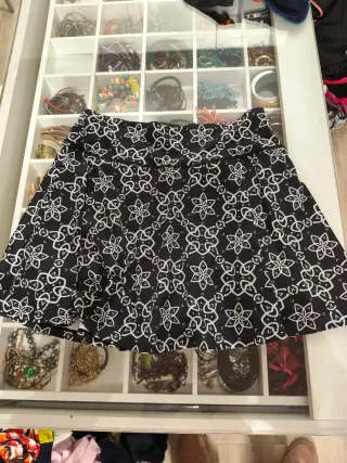 Falda de pádel estampada