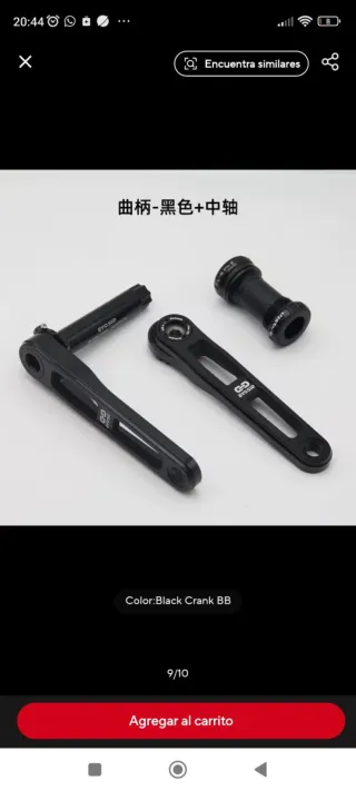 Bielas para Bicicleta de Carretera EVOSID