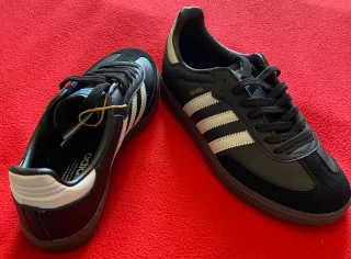 Adidas Samba Clásico Negro y Blanco 39 1/3